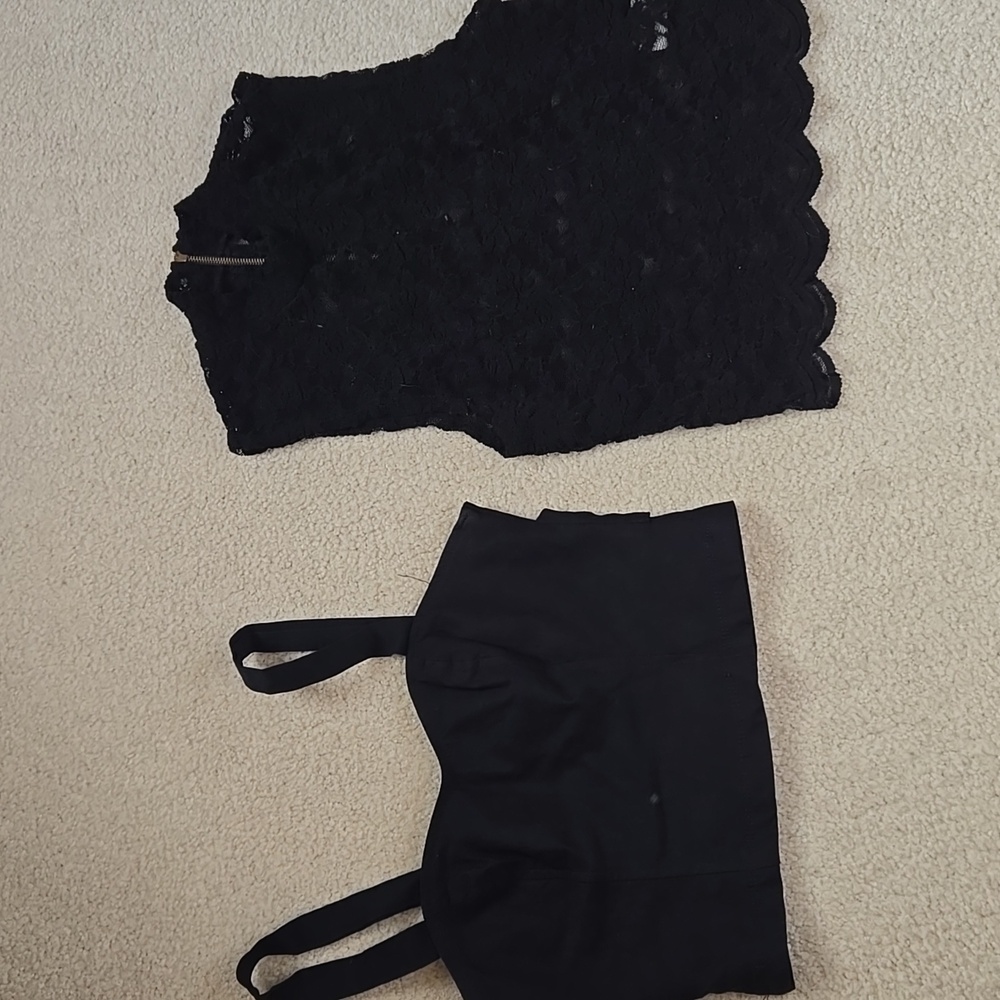 Black Crop Top Bundle